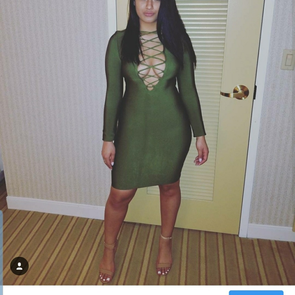 Green Bandage Dress